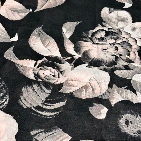 Le Chateau Floral Lightweight Scarf - Picture 3 of 4